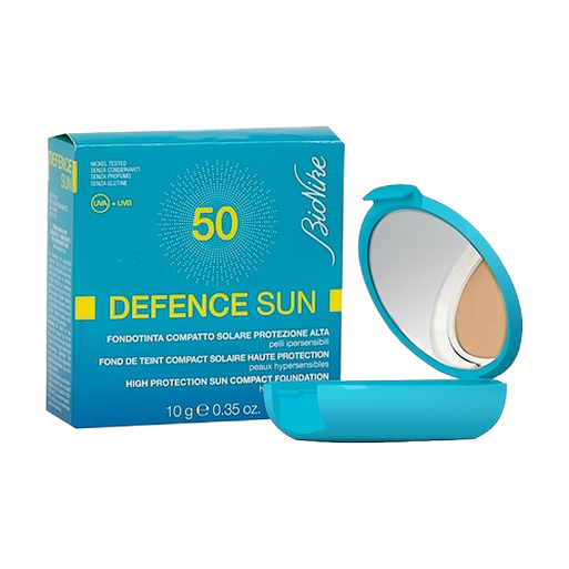 Bionike defence sun fondotinta compatto solare spf50 ambre n1 UVA+UVB