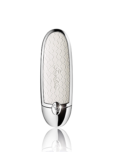 Guerlain Rouge G Le Capot Double Miroir Simply White, Bianco